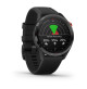 Approach® S62 - Black Ceramic Bezel with Black Band - 010-02200-00 - Garmin